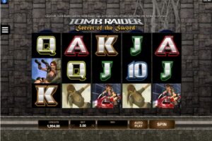 Tomb Raider Secret of the Sword Slot