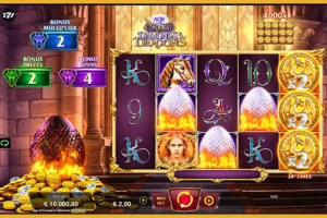 Age of Conquest Diamonds Dragons slot machine