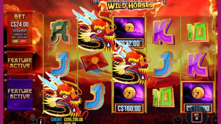 Floating Dragon Wild Horses