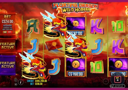 Floating Dragon Wild Horses