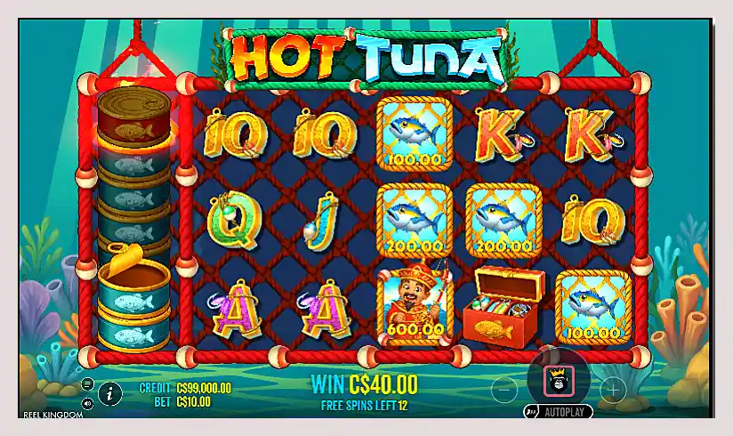 Hot Tuna slot machine