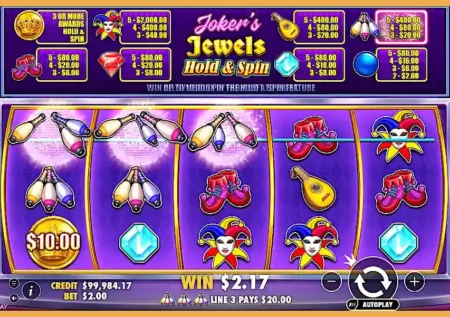 Joker’s Jewels Hold & Spin