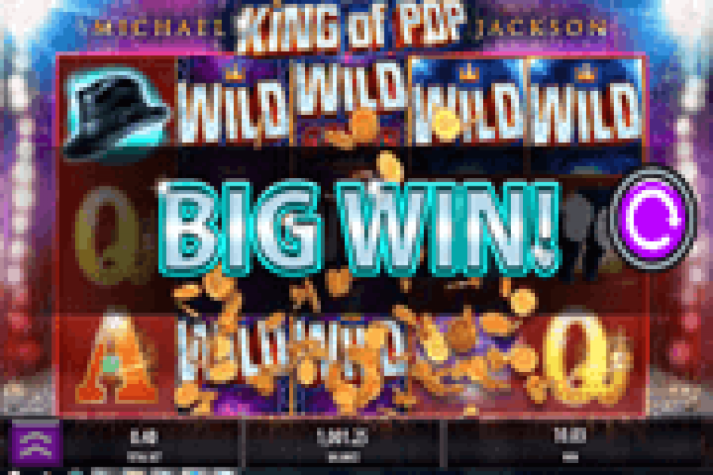 Michael Jackson King of Pop - Online Slot Filled w/ Wilds