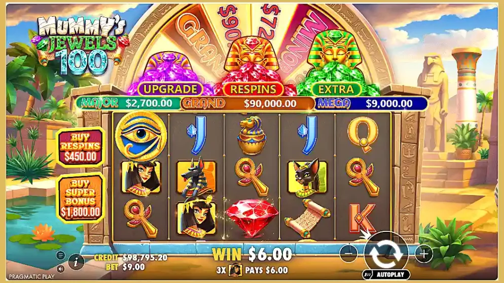 Mummy’s Jewels 100