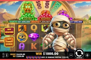 Mummys Jewels slot machine