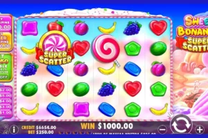Sweet Bonanza Super Scatter slot machine