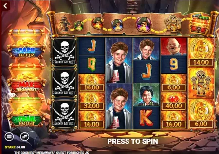 The Goonies Megaways Quest for Treasure