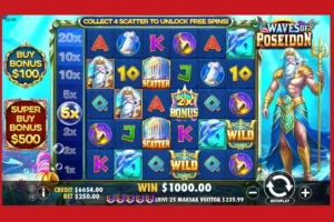 Waves of Poseidon slot machine