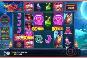 Witch Heart Megaways slot machine