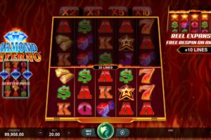 Diamond Inferno Slots Microgaming
