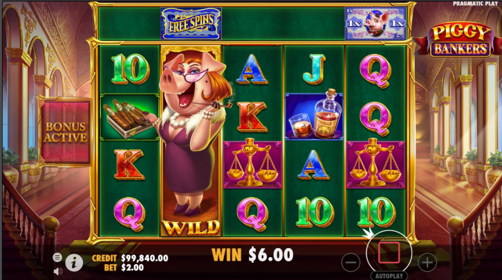 piggy bankers slot game