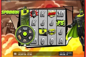 Spinman slot machine